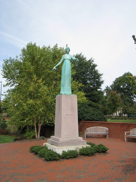 Minerva Statue at UNC Greensboro