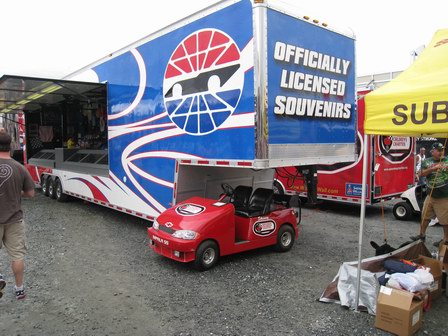 NASCAR Merchandise Trailer