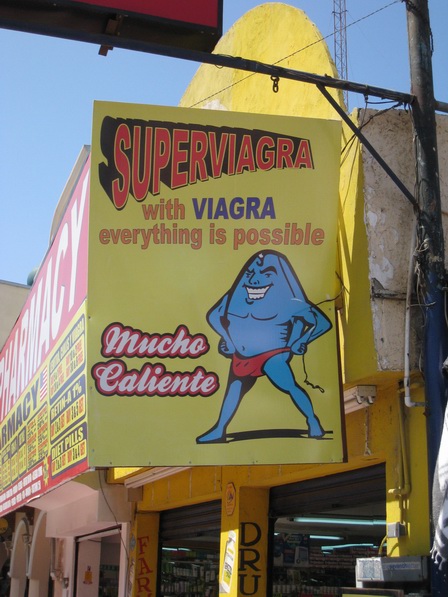 Viagra Ad in Ensenada