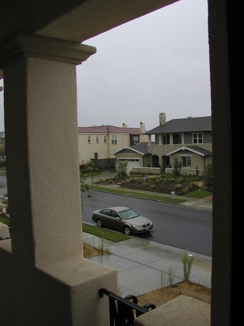 Rain from our Balcony