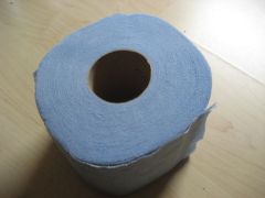 Blue Toilet Paper